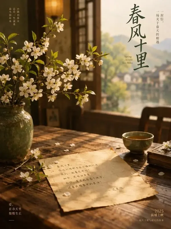 短剧网剧大全《春天里的来信》千禧年代年代情感短剧封面